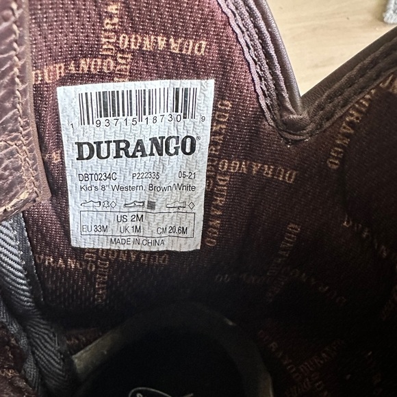 Lil' Rebel™ by Durango® Little Kids Distressed Flag Western Boot - Picture 10 of 15